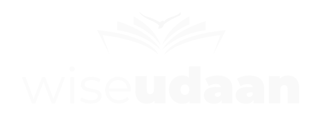 Wise Udaan - White Logo